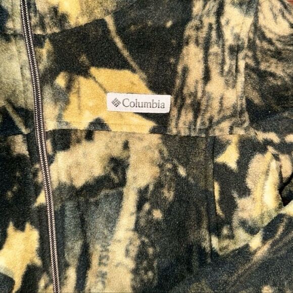 Columbia Boys Camo Fleece Jacket - Picture 3 of 4
